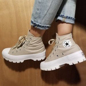 Converse lugged platform sneaker